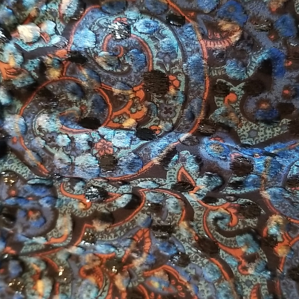 Original Design, Silk Devore Velvet Camisole And … - image 4